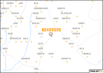 map of Bēkē Rērē