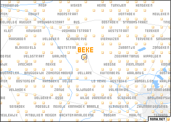 map of Beke