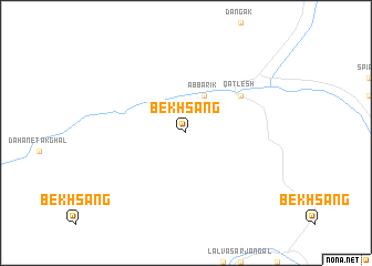 map of Bēkhsang