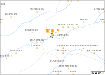 map of Bekily