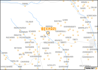 map of Bekmari