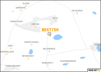 map of Bektysh