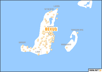 map of Bekud