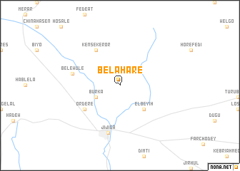 map of Bela Harē