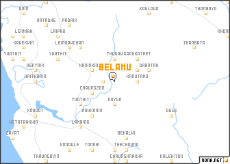 map of Belamu