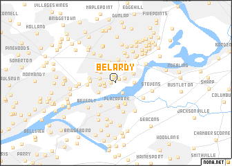 map of Belardy