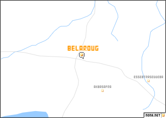 map of Bel Aroug