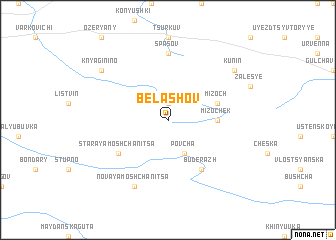 map of Belashov