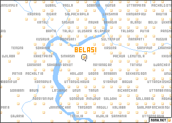 map of Belāsi