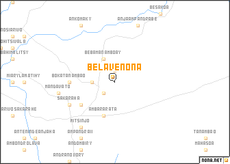 map of Belavenona