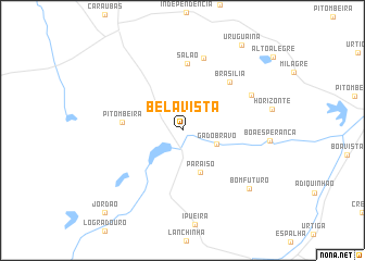 map of Bela Vista