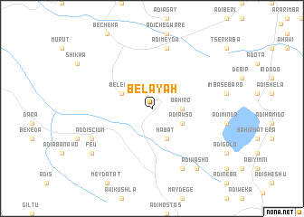 map of Belayah