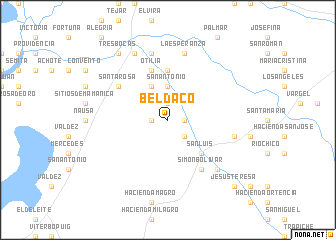 map of Beldaco