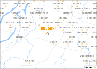 map of Beldahi