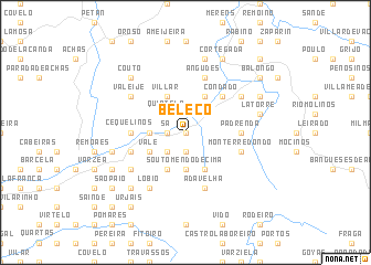 map of Beleco