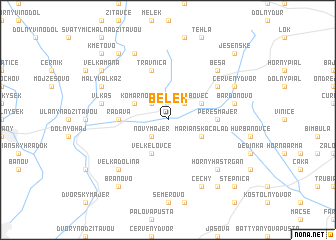 map of Belek