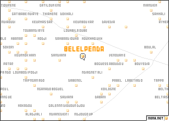 map of Bélel Penda
