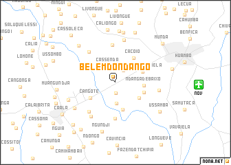 map of Belém do Ndango