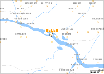 map of Belém