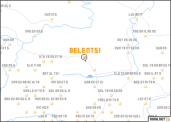 map of Belentsi