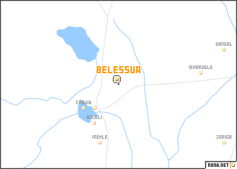 map of Belessua