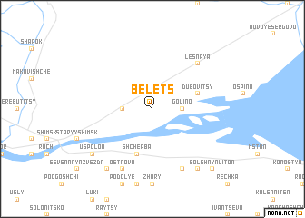 map of Belets