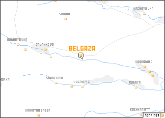 map of Belgaza