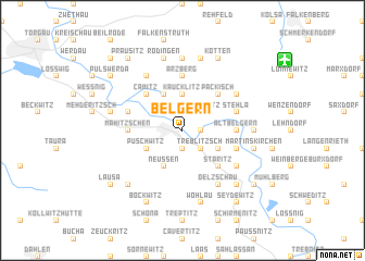 map of Belgern