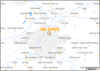map of Belgrave