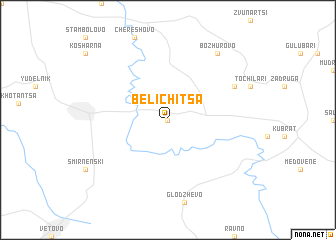 map of Belichitsa