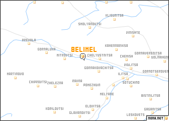 map of Belimel