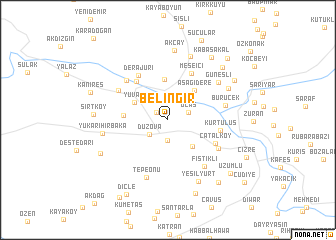 map of Belingir