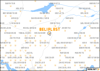 map of Beli Plast
