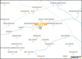 map of Belitsa