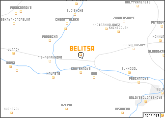 map of Belitsa