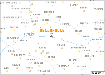 map of Beljakovce