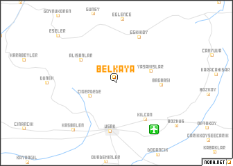 map of Belkaya