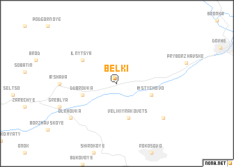 map of Belki