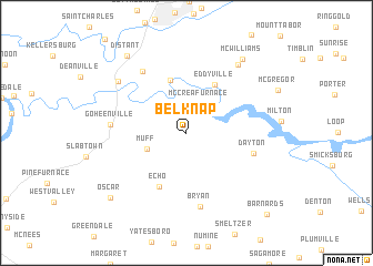 map of Belknap