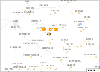 map of Belknap