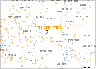 map of Bella Cristina