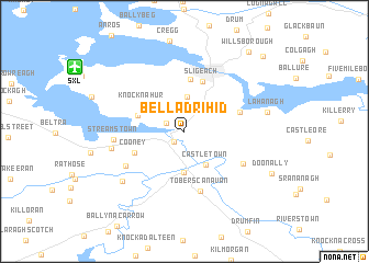 map of Belladrihid