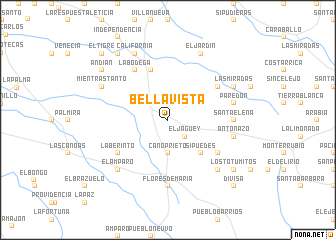 map of Bellavista