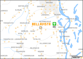 map of Bellavista