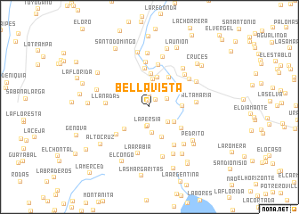 map of Bellavista