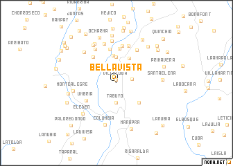 map of Bellavista