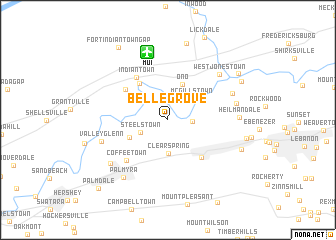 map of Bellegrove