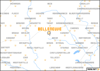map of Belleneuve