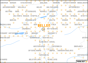 map of Bellen