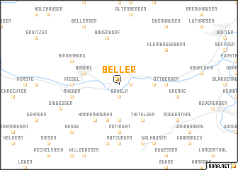 map of Beller